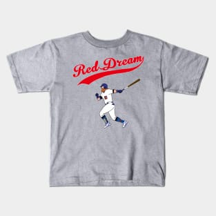 Red Dream-Justin Turner Kids T-Shirt